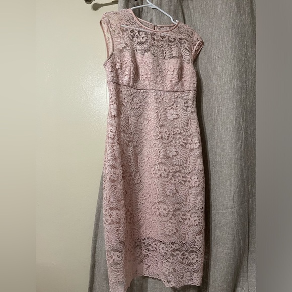 Ralph Lauren pink lace dresss NWT - Picture 2 of 9